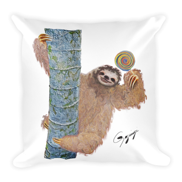 sloth pillow