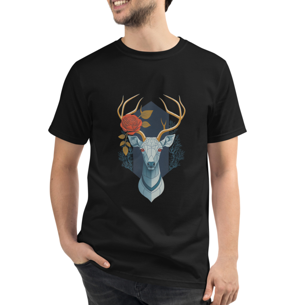 A Hipster Horse from Los Angeles – Gogimogi Unisex Eco-Friendly 100%  Certified Organic Cotton Graphic T-Shirt - Gogimogi
